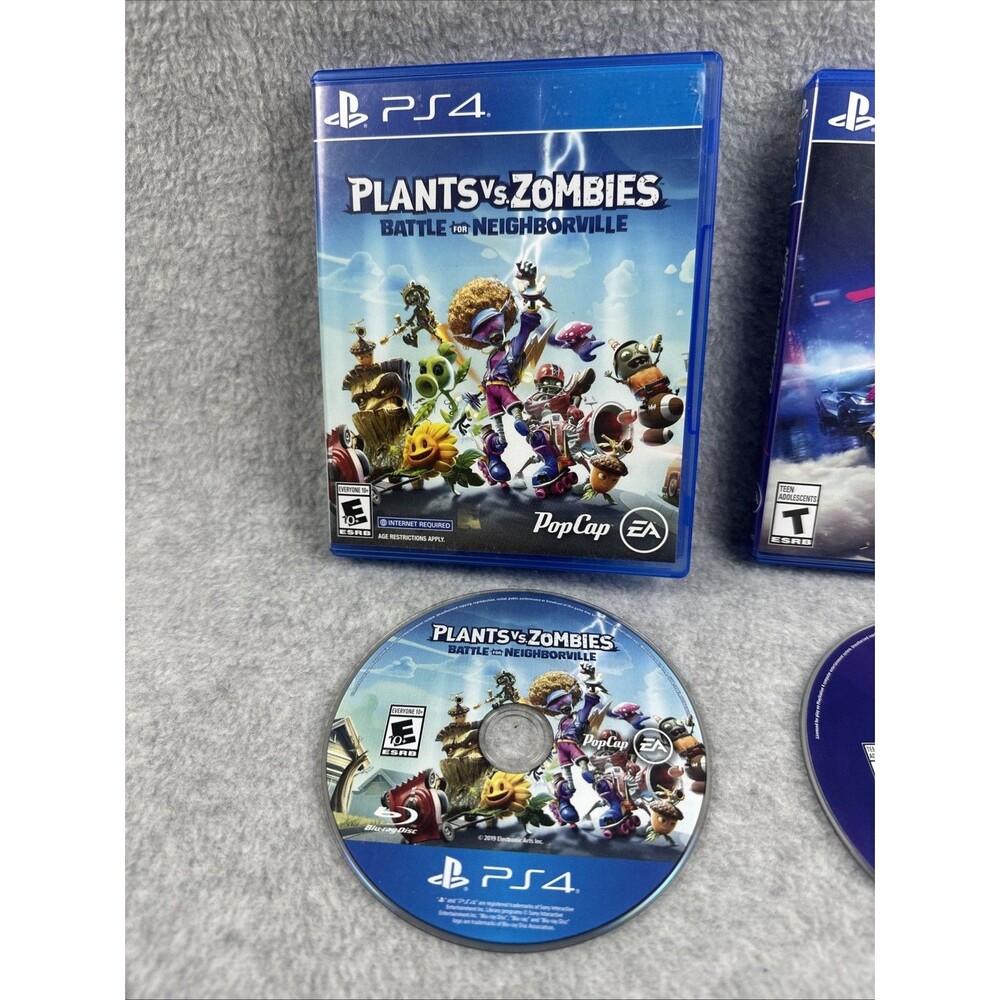 PS4 Game Bundle – Plants V. Zombies Neighbor + Need for Speed Heat – Adult Owned - Picture 2 of 6
